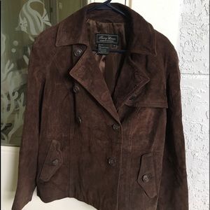BNWOT 100% Genuine Leather Suede Jacket